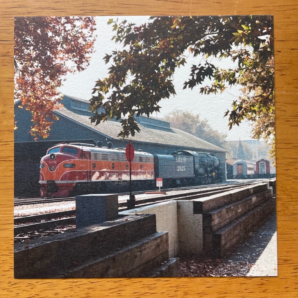 Art Print / 5x5 / Train / 35mm Film Photograph